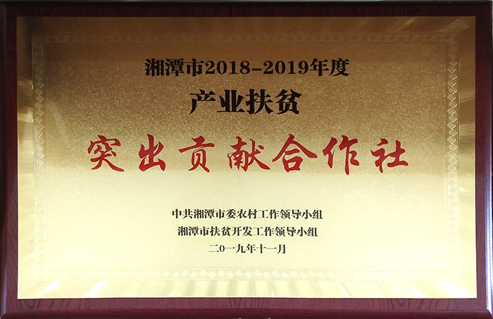 湘潭市产业扶贫突出贡献合作社(图1)